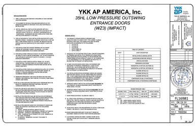 PR Instl Docs FL16981 R5 II YKK034 SS 2020-08-27