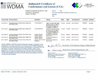 PR CERTIFICATE FL17014 R3 C CAC CCL 13065