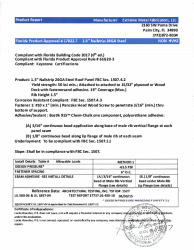 PR Instl Docs FL17022 R7 II FL 17022.7 1.5 Nail Strip 26GA ssr