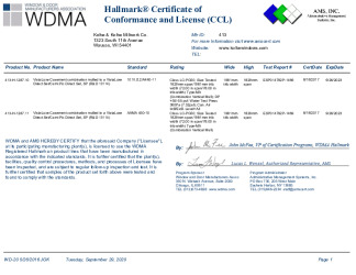 PR CERTIFICATE FL17026 R3 C CAC CCL 13114