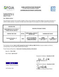PR CERTIFICATE FL17066 R6 C CAC KRESTMARK 16606 - 420 SH TILT (FINLESS) (1)   DEC. 2021 (EXT.5) (002)