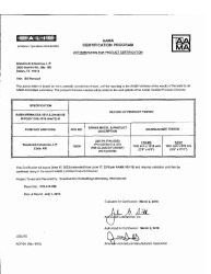 PR CERTIFICATE FL17066 R4 C CAC 12838
