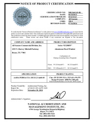 PR CERTIFICATE FL17121 R3 C CAC NI011641.01-R1