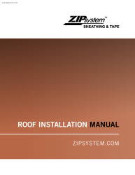 PR Instl Docs FL17146 R5 II ZIP System Roof Installation Manual - HUB 81824 REV 11 18