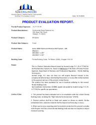 PR TECH DOCS FL17174 R5 AE FL17174 R4  EVALUATION REPORT LMI 10-10-20 SS