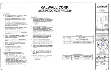 PR INSTL DOCS FL17198 R3 II KAL003 SS 2017-10-19