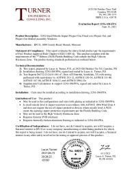 PR TECH DOCS FL17319 R3 AE EVALREPORT-325G-SM-FPA