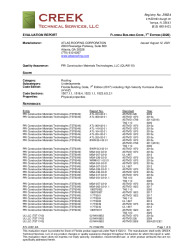 PR Instl Docs FL17322 R8 II ATL14001.8A 2020 FBC Eval Underlayments FINAL