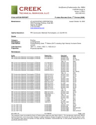 PR Instl Docs FL17322 R7 II ATL14001.7A 2020 FBC Eval Underlayments final3