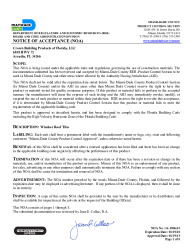 PR Instl Docs FL17330 R2 II Windsor Tile NOA 14 1006 03