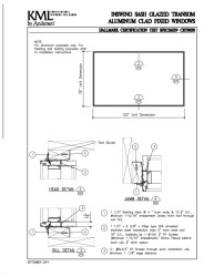PR Instl Docs FL17346 R4 II INSWING SASH GLAZED TRANSOM ALUMINUM CLAD FIXED WINDOW - RECTANGLE