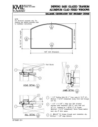 PR Instl Docs FL17346 R3 II INSWING SASH GLAZED TRANSOM ALUMINUM CLAD FIXED WINDOW - ARCHTOP