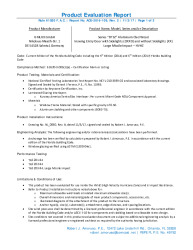 PR TECH DOCS FL17350 R12 AE PER ACE-2016-109 REV2 UNILUX DTSZ OXXO IS DOOR SS
