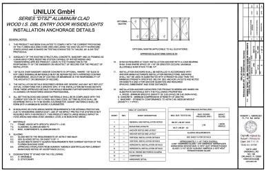 PR INSTL DOCS FL17350 R15 II UNILUX NL-0060 REVB DTSZ-DBL ENTRY SS