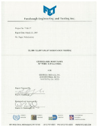 PR Instl Docs FL17353 R3 II T146-17 GeorgiaMetals 29ga OSB