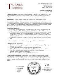 PR TECH DOCS FL17387 R3 AE EVALREPORT1033C