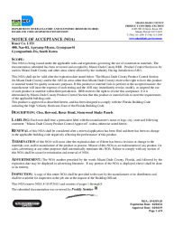 PR Instl Docs FL17411 R4 II NOA 19-0319.03