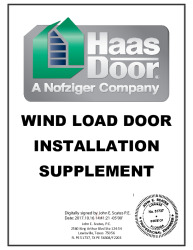 PR Instl Docs FL17430 R4 II WindLoad Install Supplement rC FL s