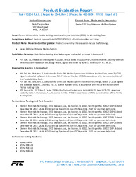 PR TECH DOCS FL17464 R3 AE PER 2544 REV2 420-0804 SERIES 250 MULLION SYSTEM SS