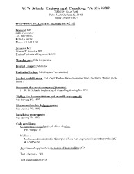 PR TECH DOCS FL17464 R1 AE EVALUATION REPORT WWS-260