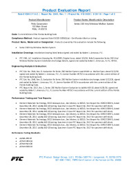 PR TECH DOCS FL17464 R2 AE PER 2544 REV1 417-1003 SERIES 250 MULLION SYSTEM SS