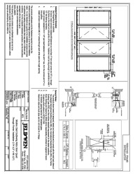 PR INSTL DOCS FL17484 R3 II SITELINE CLAD OUTSWING PD QUAD TF INSTALL 174.5 X 98.5