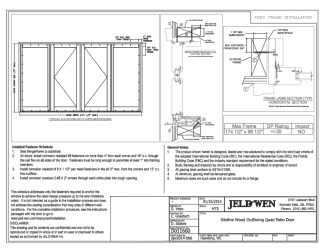 PR Instl Docs FL17484 R4 II .12 Siteline Wood Outswing Quad Patio Door 174 x 98