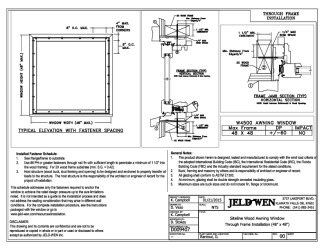 PR INSTL DOCS FL17494 R2 II SITELINE WOOD AWNING INSTALL 48X48