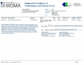 PR CERTIFICATE FL17592 R2 C CAC CCL 406-H-814.01