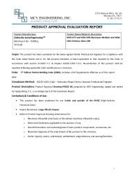 PR TECH DOCS FL17693 R4 AE EVALUATION REPORT FBC OBE REV12.18.21-SS