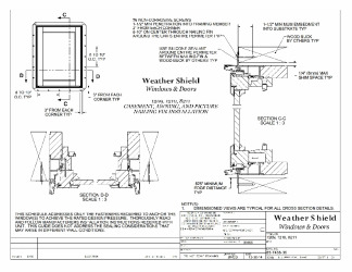 PR INSTL DOCS FL17694 R3 II 1209, 1210 PREMIUM IMPACT CASEMENT, AWNING, PIC SGL (FIN)