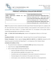 PR TECH DOCS FL17723 R2 AE FL17723 R1 AE 08.13.2018 PRODUCT APPROVAL EVALUATION REPORT SS