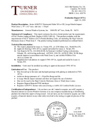 PR TECH DOCS FL17793 R3 AE EVALREPORT1071A