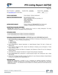 PR CERTIFICATE FL17858 R2 C CAC FL17858 R2 AE SPECIALTY COATING LISTING REPORT BARRICADE UDL 1627 (D) REV191031 (1)