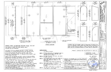 PR Instl Docs FL17897 R1 II SS - ES - 8000 Window Wall (LMI) - 2017 DWG W17-92