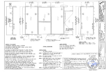 PR Instl Docs FL17897 R1 II SS - ES-8000T Window Wall System (LMI) - 2017 DWG W15-37