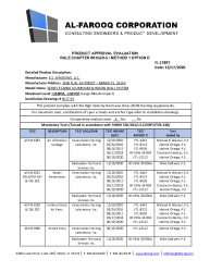 PR TECH DOCS FL17897 R8 AE SS - ES-8000 WINDOW WALL SYSTEM (LMI)-PAE 2020 R1