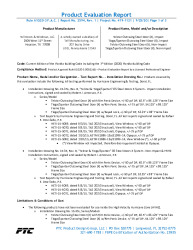 PR TECH DOCS FL17900 R3 AE PERNO2594 REV1 419-1121 15-35 15-35L SS