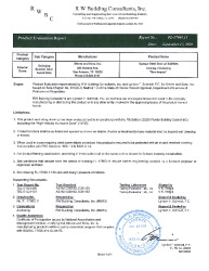 PR TECH DOCS FL17903 R2 AE (B) EVAL 17903.11