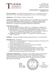 PR TECH DOCS FL17908 R1 AE EVALREPORT-2-1 4-DOOR-FPA-A