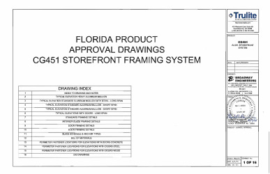 PR Instl Docs FL17962 R1 II Trulite CG451-Product Drawings