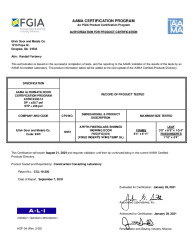 PR CERTIFICATE FL17996 R2 C CAC 19351 ELIXIR - AFIF7N IS DOOR (1B)  ASTM   JAN. 2021