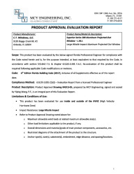 PR TECH DOCS FL18006 R1 AE EVALUATION REPORT SS