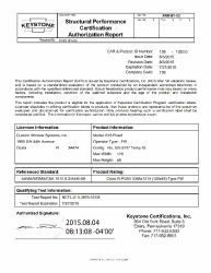 PR CERTIFICATE FL18147 R1 C CAC CAR 138-1353