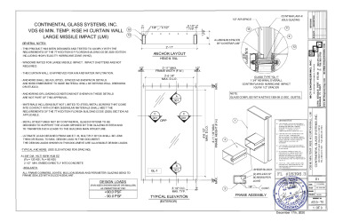PR Instl Docs FL18396 R2 II 2020.12.17 - AD15-70 - VDS 60 MIN Temp.Rise HI Curtain Wall - LMI SS