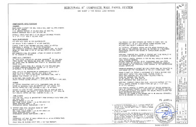 PR Instl Docs FL18514 R5 II SS - HERCUWALL 8 COMPOSITE WALL PANEL SYSTEM - DWG 15-1139 (R3)