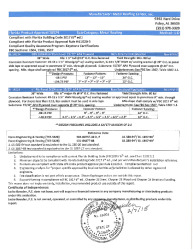 PR Instl Docs FL18524 R1 II FL 18524 Metal Roofing Center 2017 Binder - SS