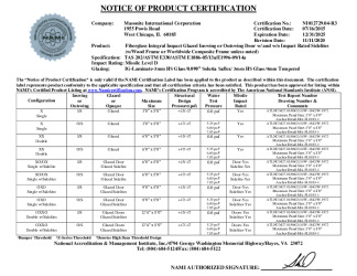 PR CERTIFICATE FL18582 R5 C CAC NI012729.04-R3