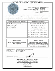 PR CERTIFICATE FL18584 R1 C CAC NI012620.01