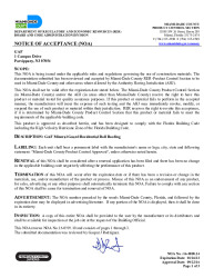 PR INSTL DOCS FL18715 R5 II NOA 16080814